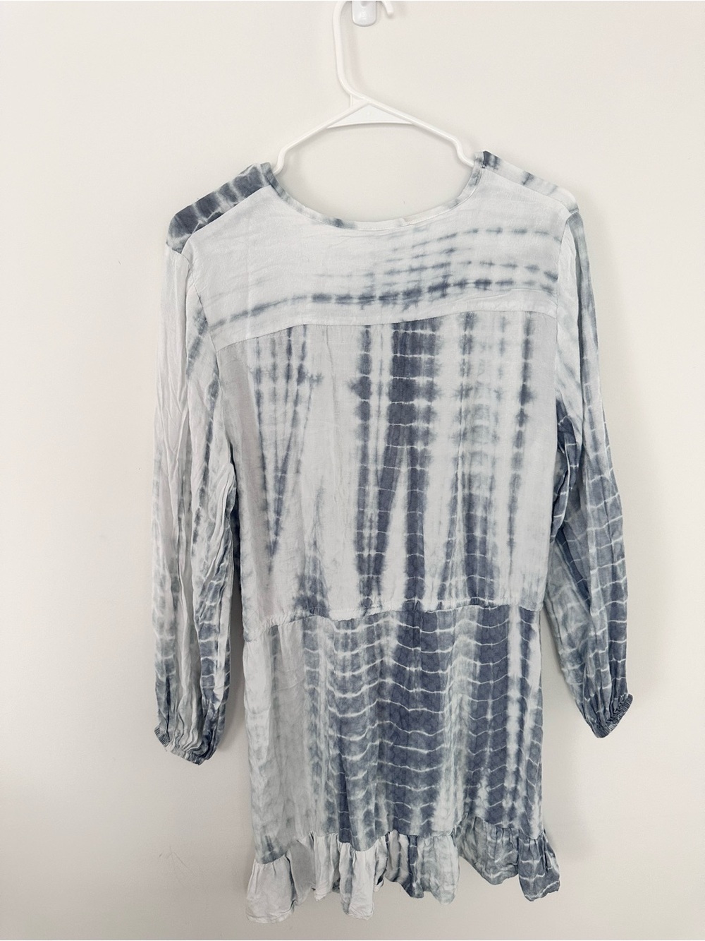 Blue Island Blue & White Tie-Dye Dress | Size Medium - Picture 8 of 14